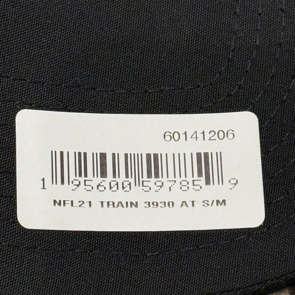 Atlanta Falcons Hat Size S/M Gray Black New Era NFL Training 39THIRTY Fitted NEW - Picture 4 of 9